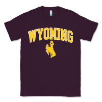 Plum Kids Wyoming Cowboys Apparel Fan Favorite Brown Arch Classic Tee - trangStudio