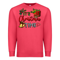 Cardinal it's Christmas time Premium Sweatshirt - BarkalooDesign