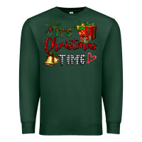 Sports Green it's Christmas time Premium Sweatshirt - BarkalooDesign
