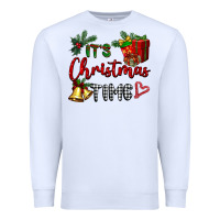 White it's Christmas time Premium Sweatshirt - BarkalooDesign