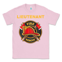 Bubblegum Pink fire rescue lieutenant department  for firefighters Classic Tee - trangStudio
