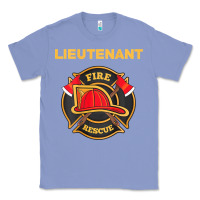 Colony Blue fire rescue lieutenant department  for firefighters Classic Tee - trangStudio