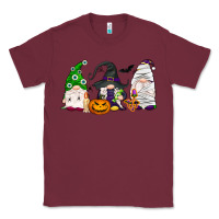 Burgundy Halloween gnomes Classic Tee - NancyCooperArtShop