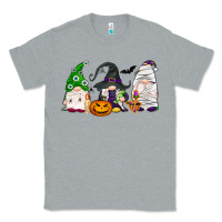 Heather Grey Halloween gnomes Classic Tee - NancyCooperArtShop