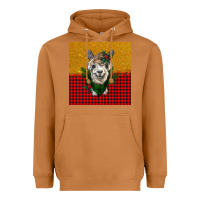 Meerkat christmas alpacas Heavyweight Hoodie - BarkalooDesign