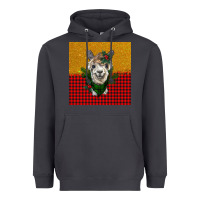 Christmas Alpacas Heavyweight Hoodie | Teevron
