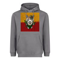 Storm christmas alpacas Heavyweight Hoodie - BarkalooDesign