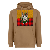 Toasted Coconut christmas alpacas Heavyweight Hoodie - BarkalooDesign