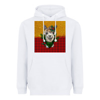 White christmas alpacas Heavyweight Hoodie - BarkalooDesign