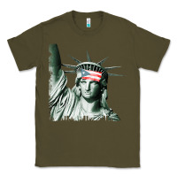 Army Green Puerto Rico Resiste Statue of Liberty Puerto Rican Flag Classic Tee - trangStudio