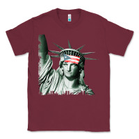 Burgundy Puerto Rico Resiste Statue of Liberty Puerto Rican Flag Classic Tee - trangStudio