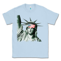 Dusty Blue Puerto Rico Resiste Statue of Liberty Puerto Rican Flag Classic Tee - trangStudio