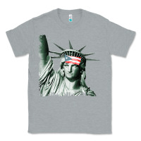 Heather Grey Puerto Rico Resiste Statue of Liberty Puerto Rican Flag Classic Tee - trangStudio