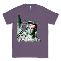 Lavender Puerto Rico Resiste Statue of Liberty Puerto Rican Flag Classic Tee - trangStudio