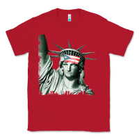 Red Puerto Rico Resiste Statue of Liberty Puerto Rican Flag Classic Tee - trangStudio