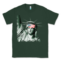 Sports Green Puerto Rico Resiste Statue of Liberty Puerto Rican Flag Classic Tee - trangStudio