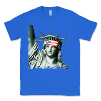 True Royal Puerto Rico Resiste Statue of Liberty Puerto Rican Flag Classic Tee - trangStudio