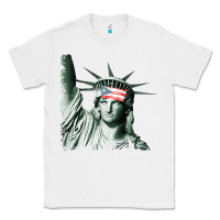 White Puerto Rico Resiste Statue of Liberty Puerto Rican Flag Classic Tee - trangStudio