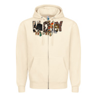 Sandshell hockey mom Zipper Hoodie - RacoonDesign