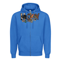 True Royal hockey mom Zipper Hoodie - RacoonDesign