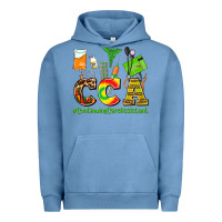 Pigment Pebble Blue cca  countinuing care assistant juneteenth Urban Hoodie - AdoDesignShop
