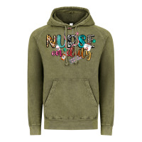 Vintage Olive Nurse on duty Vintage Hoodie - CowGirlArtShop