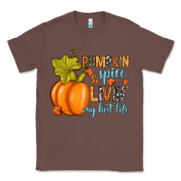 Chestnut Pumpkin spice and livin' my best life Classic Tee - RanaPortraitStore