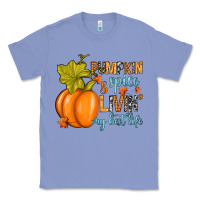 Colony Blue Pumpkin spice and livin' my best life Classic Tee - RanaPortraitStore