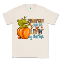 Natural Pumpkin spice and livin' my best life Classic Tee - RanaPortraitStore