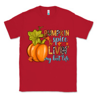 Red Pumpkin spice and livin' my best life Classic Tee - RanaPortraitStore
