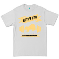 Dove Grey Sloth s Gym Premium Tee - Bettercallsaul