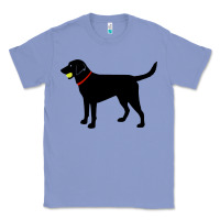 Colony Blue Labrador Retriever Fetch, Black Lab Play Ball Classic Tee - trangStudio