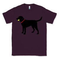 Plum Labrador Retriever Fetch, Black Lab Play Ball Classic Tee - trangStudio