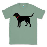 Sage Labrador Retriever Fetch, Black Lab Play Ball Classic Tee - trangStudio