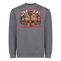 Storm Happy Easter Heavyweight Sweatshirt - CowhideDigitalArt