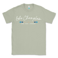 Matcha Lake Champlain Oars Graphic Classic Tee - trangStudio