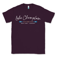 Plum Lake Champlain Oars Graphic Classic Tee - trangStudio