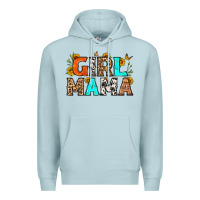 Blue Mist girl mama Premium Hoodie - LillyAllenDesigns