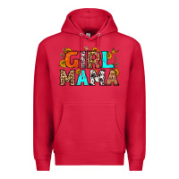 Cardinal girl mama Premium Hoodie - LillyAllenDesigns