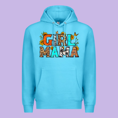 Girl Mama Premium Hoodie Designed By Lillyallendesigns