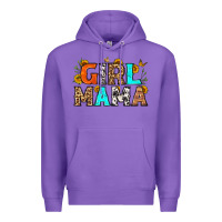 Purple girl mama Premium Hoodie - LillyAllenDesigns