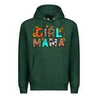 Sports Green girl mama Premium Hoodie - LillyAllenDesigns