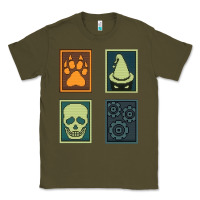 Army Green Inscryption Psychological Horror Card Categories Game Halloween Scary  Classic Tee - trangStudio