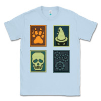 Dusty Blue Inscryption Psychological Horror Card Categories Game Halloween Scary  Classic Tee - trangStudio