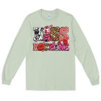 Matcha kiss machine with lips olivia Long Sleeve Tee - OliviaCreatesArt