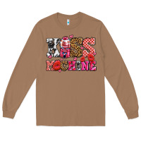 Toasted Coconut kiss machine with lips olivia Long Sleeve Tee - OliviaCreatesArt