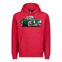 Cardinal MG MGB roadster personalized caricature YOK94J family Premium Hoodie - trangStudio
