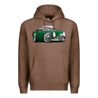 Chestnut MG MGB roadster personalized caricature YOK94J family Premium Hoodie - trangStudio