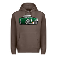 Coffee MG MGB roadster personalized caricature YOK94J family Premium Hoodie - trangStudio