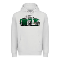 Dove Grey MG MGB roadster personalized caricature YOK94J family Premium Hoodie - trangStudio